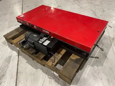 Used DAYTON SCISSOR LIFT TABLE 39" MAX LIFT, 8" MIN LIFT 1-TON Misc Industrial Equipment | Maverick Industrial Sales #1107133