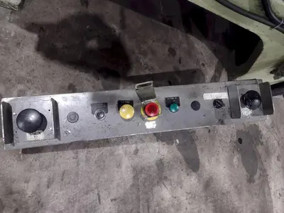 220 TON AIDA MODEL #NCI-200(2) GAP FRAME PRESS, 12.59" STROKE: STOCK #22210