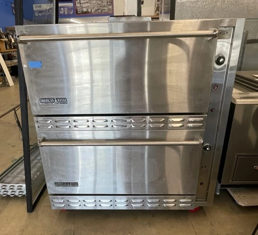 130-0136 American Range ARLM2 Double Deck Gas Oven