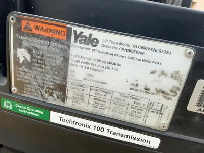 Used YALE GLC050VXN Liquid Propane Forklifts Michigan US | Miedema Asset Management Group #1477073