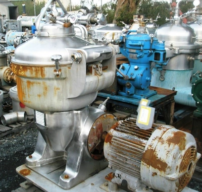 Alfa-Laval SRG 214-15HH-60 hermetic separator, 316SS.