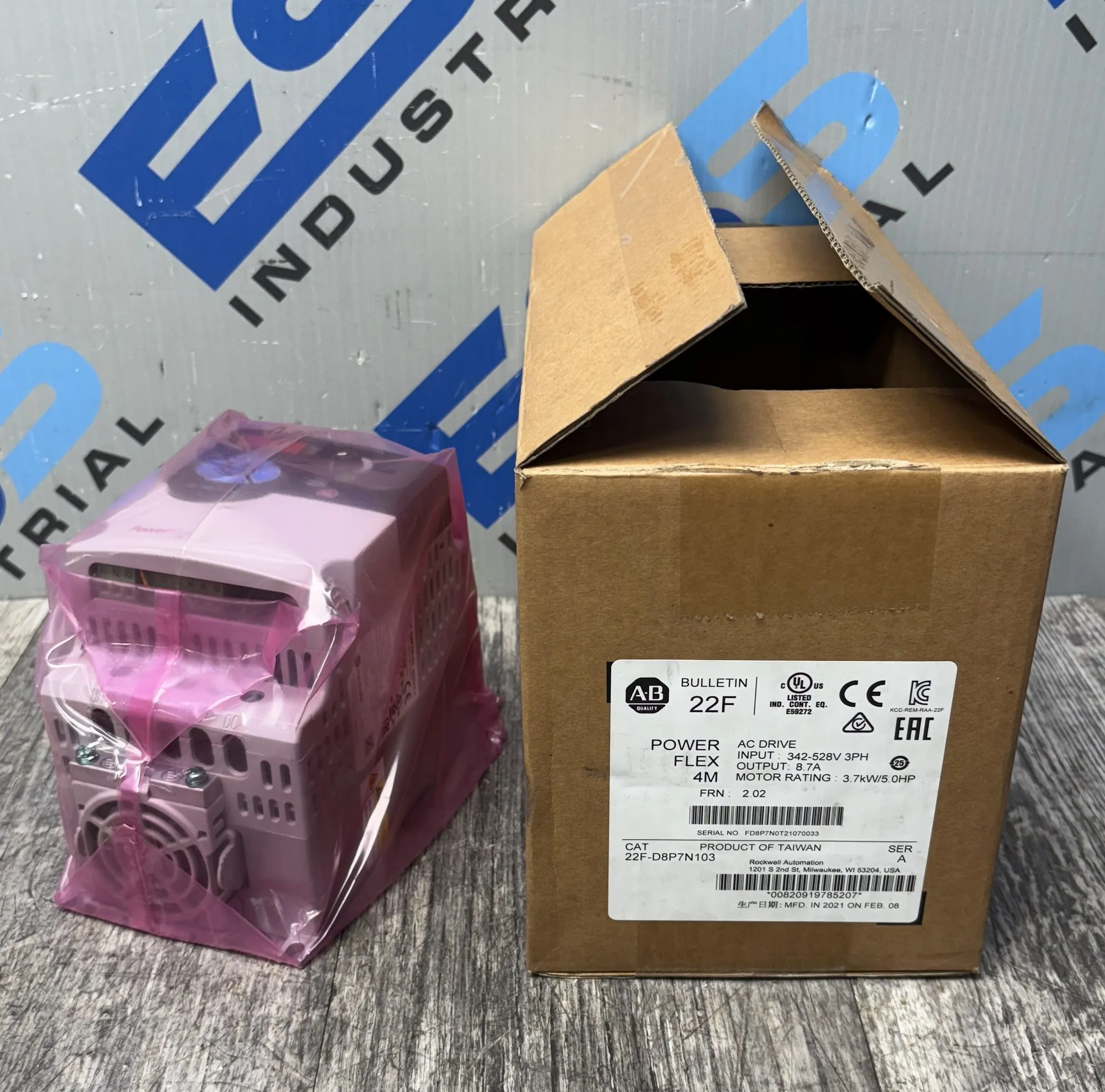 NEW Allen-Bradley 22F-D8P7N103 SER. A