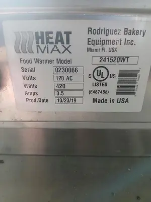 USED 2019 HEATMAX 241520WT