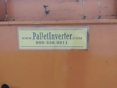 CHERRY INDUSTRIAL HYDRAULIC PALLET INVERTER / FLIPPER: STOCK #23522