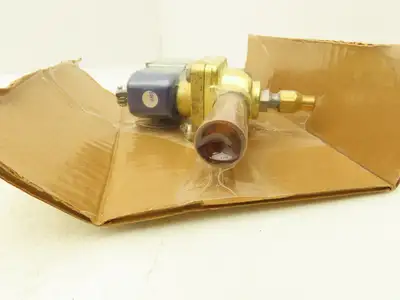 Alco Controls 240RA 12T7-M Refrigerant Solenoid Valve 7/8" ODF Sweat 120VAC