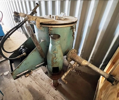 ATM/De Laval 20 x 14 perforate basket centrifuge, 316SS.