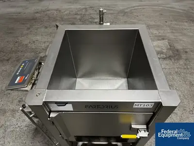 USED Sartorius 200 Liter Sartorius Palletank for Mixing Jacketed