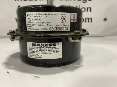Maxess STC 24” CED4143 1/8hp Fan Motor 120V 6350-3800CFM