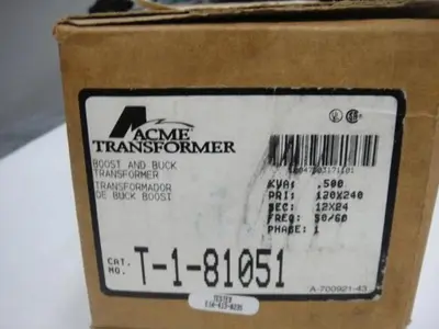 USED ACME T-1-81051