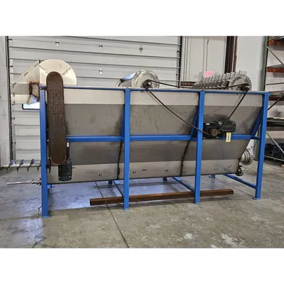 Used Lump breaker Dewatering Screw Settling Solid Liquid Separation Tank