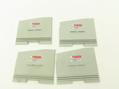 Allen Bradley 5069-ECR CompactLogix End Plate Right End Cap Terminator Lot of 4