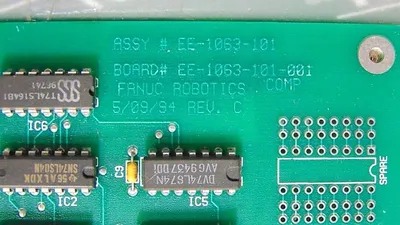 Fanuc EE-1063-101 Accuflow Counter Unit Board Rev. C Used