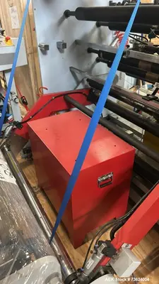 Used Wenzhou RZJD-350J Paper Bag Making Machine with Window Unit & Hot Melt Glue System
