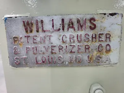WILLIAMS PATENT CRUSHER CO UNASSIGNED Crushers | Alan Ross Machinery (4)