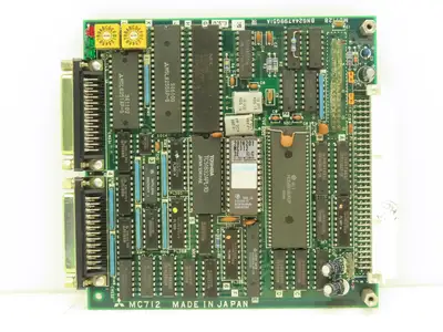 Mitsubishi Mazak BN624A799G51A PCB Slot Rack Printed Circuit Board Card MC712B