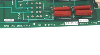 USED GIDDINGS & LEWIS 502-03431-10 MACHINE INTERFACE BOARD 5020343110