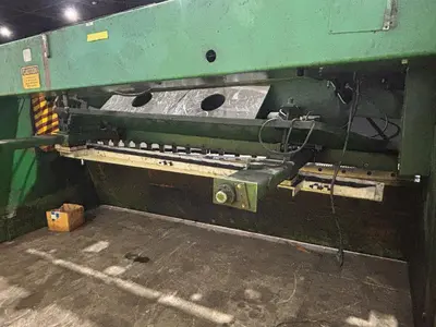 12' X 1/2" LVD MODEL #12-OH-50 HYDRAULIC POWER SHEAR: STOCK 16342