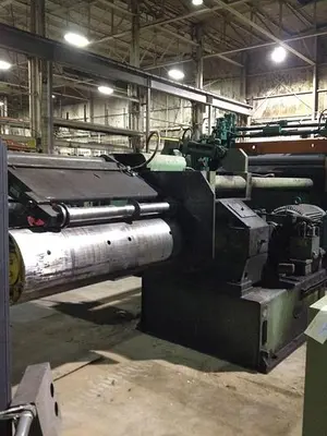 64" x 40,000 Lbs. Yoder Recoiler (Used)