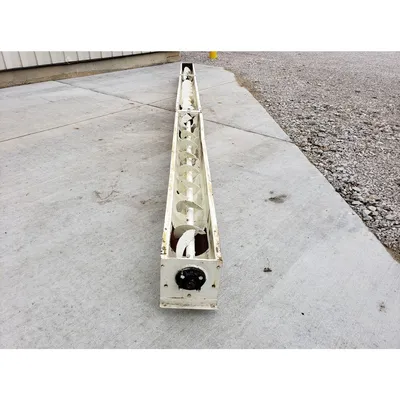 Used 8" dia. x 21' Long Paddle Conveyor Mixer