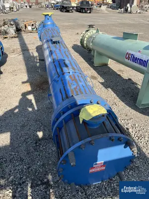 USED CG Thermal 418 Sq Ft CG Thermal Graphite Block Heat Exchanger, 90/90#