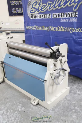 New | in-Stock BAILEIGH PR-403 Plate Bending Rolls including Pinch California US | Sterling Machinery Exchange #1465799