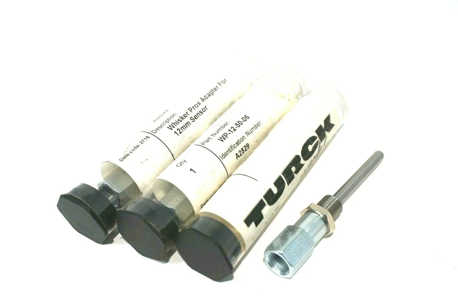 3 NEW TURCK WP-12-50-06 WHISKER PROXIMITY ADAPTER A2529 WP125006
