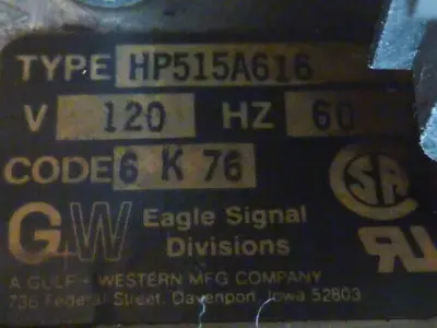 USED EAGLE SIGNAL HP515A616