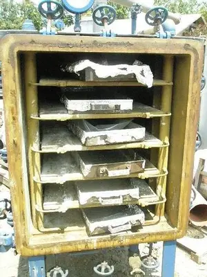 Dryer, Tray, Vacuum, 30 SF, 5 Trays, Coated, Stokes #S735018