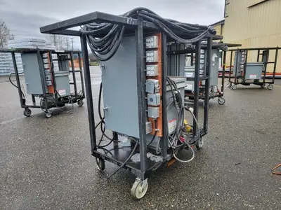 75 kVA Temporary Power Distribution Cart 600V Pri. 208Y/120V Sec.