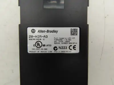 Allen Bradley 20G11RD011AA0NNNNN PowerFlex 755 AC Drive 480V 10.7A 7.5HP Ser A