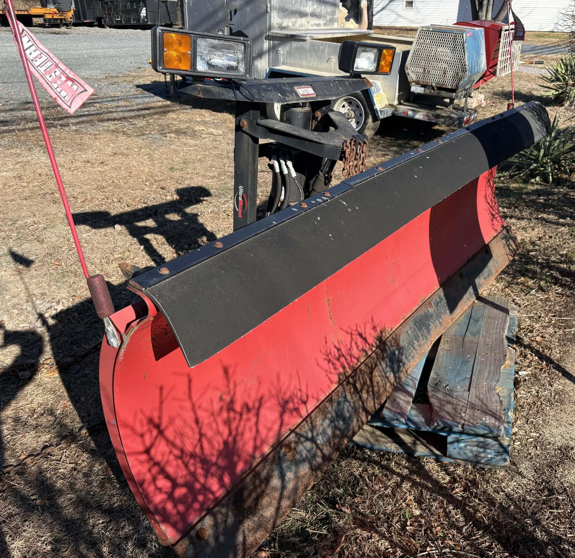 Used 2010 WESTERN STAR 8' STRAIGHT BLADE SNOW PLOW Plow Blades New Jersey US | Proxy Equipment #1385371