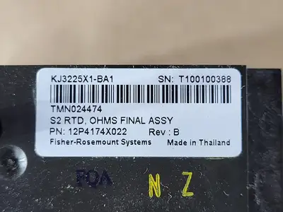 USED FISHER-ROSEMOUNT SYSTEMS KJ3225X1-BA1