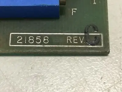 USED SCI 21858 REV C