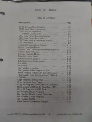 2022 OMNITURN GT-75 SERIES II CNC Turning | MD Equipment Services LLC (30)