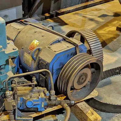 Motor, DC, 100 HP