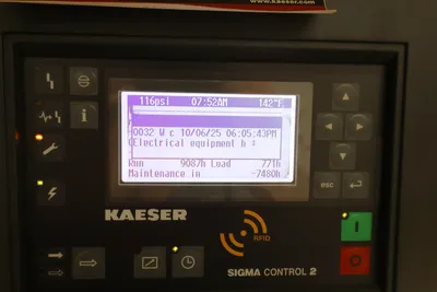 2020 KAESER SM 7.5 AIRCENTER AIR COMPRESSORS, ROTARY SCREW/SLIDING VANE | Clark Machinery Sales, LLC (2)