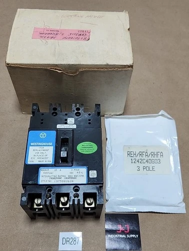 New | in-Stock Westinghouse REH3015 Circuit Breakers Indiana US | J&J Industrial Supply #1072700