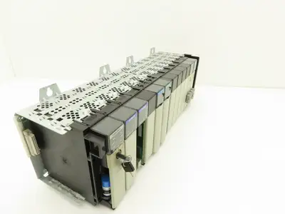 Allen Bradley ControlLogix 13-Slot Chassis w/PLC, Ethernet, I/O & DeviceNet