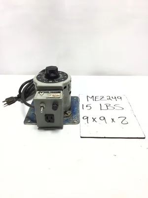 General Electric 80087C15 Volt-Pac Variable Transformer 1PH 10 Amps