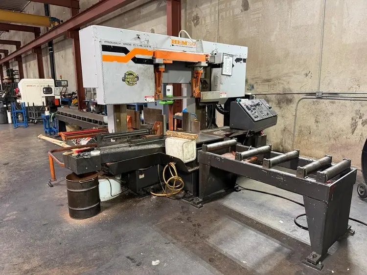 Used HEM H130-HA-DC Horizontal Dual Column Band Saws California US | MANUFACTURING SOLUTIONS #1146599