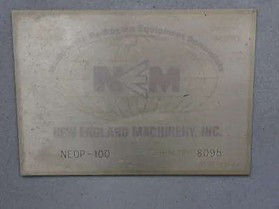 USED NEW ENGLAND MACHINERY NEDP100