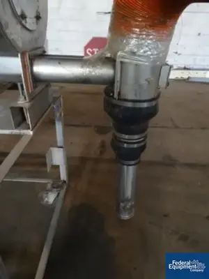 USED Hapman 2.25" BRABENDER TWIN SCREW VOLUMETRIC FEEDER, S/S