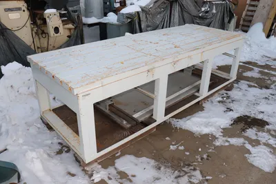10'L x 41 5/8"W Heavy Duty T Slotted Table