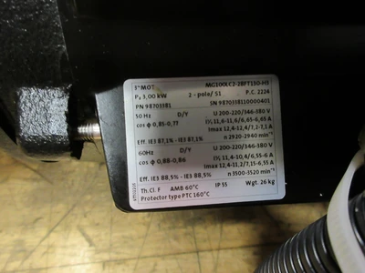 Used GRUNDFOS MG100LC2-2828FT130-H3 Tooling & Accessories (Other) Minnesota US | Machinesused.com #1566301