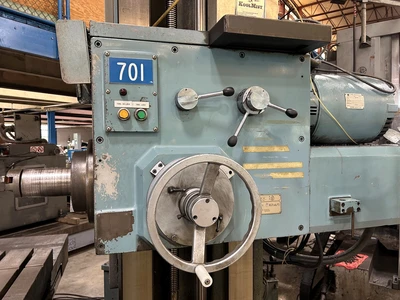 Used 1980 Nomura B-100-WR, #50 PDB, HardWays, Rotary Table, 20 HP Horizontal Table Type Boring Mills New Jersey US | Machinery Values #1285800