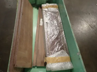 8" X 30 3/4" Wear Plate Pressure Boards