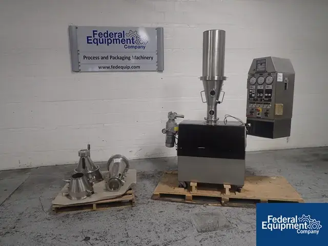 Used Glatt Glatt GPCG 1 Fluid Bed Dryer Granulator, S/S Fluid Bed Dryers Ohio US | Federal Equipment Company #127928