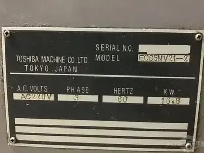 USED 2003 TOSHIBA EC85NV21-2