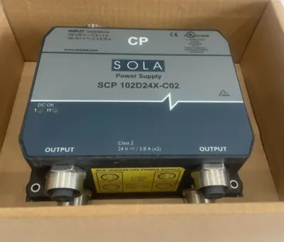 NEW EMERSON SOLA SCP102D24X-C02 POWER SUPPLY SCP102D24XC02