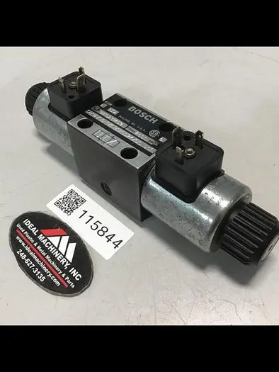 Used BOSCH 081WV06P1V1091WS024/00D51 Valves/Fittings Michigan US | Ideal Machinery #597900
